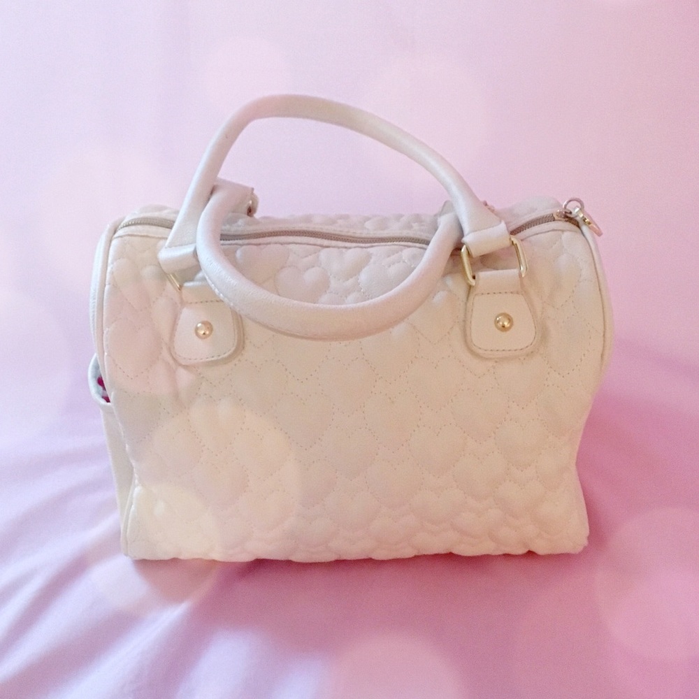 Betsy Johnson Off White Hand Bag